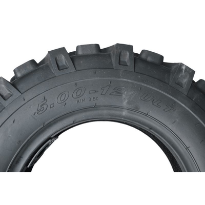 5.00-12 Motorcycle Tires Wear Resistance Over 20000 Kilometers Nylon Cord Material