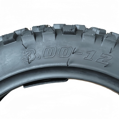 3.00-12 3.00-10 Heavy Duty Motorcycle Tire With High Rubber Content