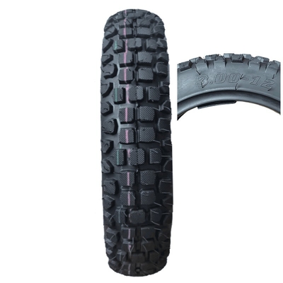 Customized 3.00-12 2.75-17 Snow Motorcycle Tires With Self Cleaning Technology