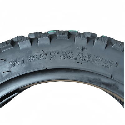 Customized 3.00-12 2.75-17 Snow Motorcycle Tires With Self Cleaning Technology