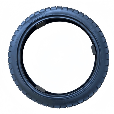 2.75-18 Motorcycle Tire Casing Tubeless Tyre with Inner Tube and Tread Depth 13mm-20mm