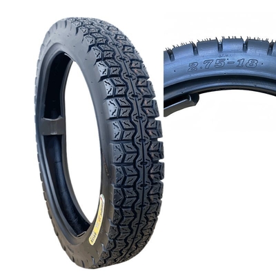 Top- Nylon Cord 2.75-18 Motorcycle Tire for Heavy Duty on Various Road Conditions
