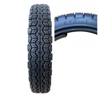 Enhanced Durability 2.75-18 Motorcycle Tire with Inner Tube 4PR 6PR 8PR Ply Rating