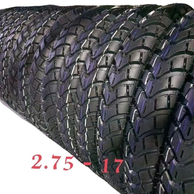 Weatherproof Offroad Motorcycle Tyres Tricycles Tires 2.75-18 966 Rubber Solid