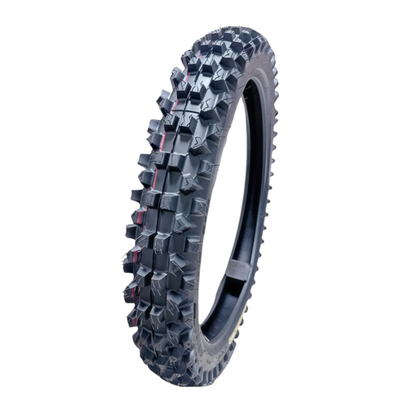 High Temperature Resistant 110/100-18 Motorcycle Off Road Tire With Tread Depth Of 13mm-20mm And Nylon Cord Design