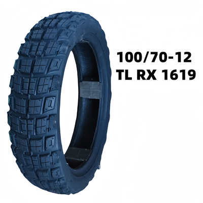 High-Quality Motorcycle Tyres From China - Natural Rubber, Tubeless Motorcycle Accessories 100/70-12 Tire