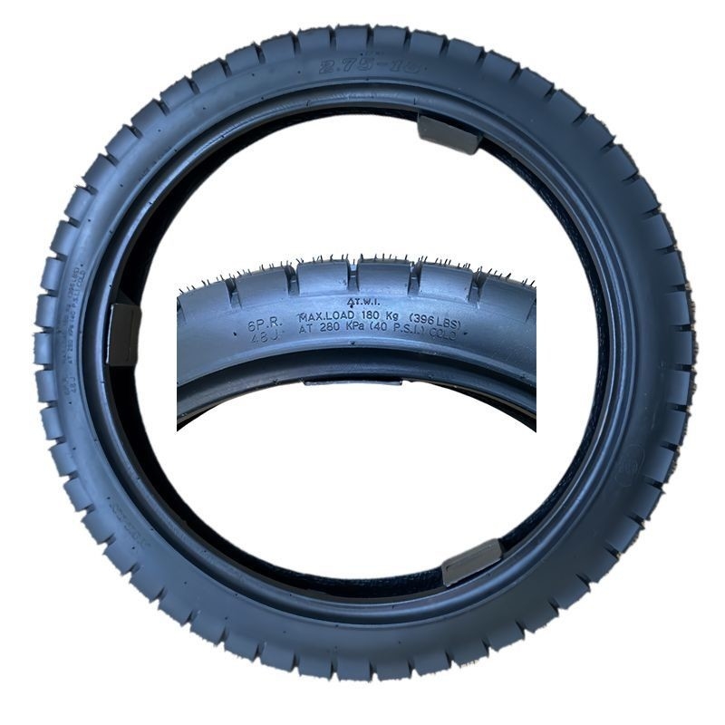 Nylon Cord Cross-Country Tread Pattern Motorcycle Tire 2.75-18 for Tricycle and Motorcycle
