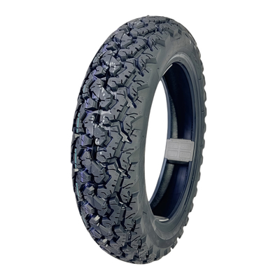 6PR Motorcycle Tires Wear Resisting Solid Rubber Customized